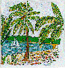 Beach and Palm